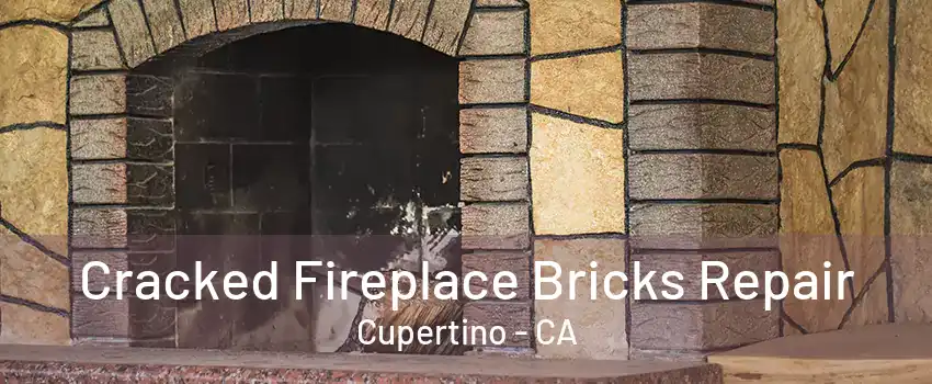 Cracked Fireplace Bricks Repair Cupertino - CA