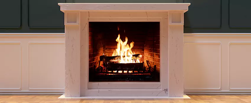 Decorative Electric Fireplace Installation in Cupertino, California