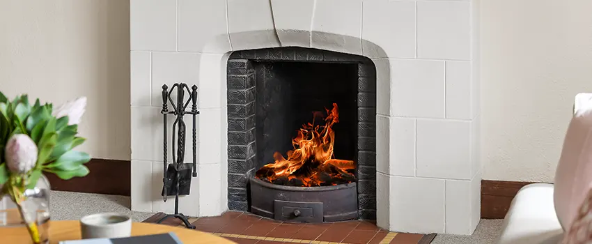 Classic Open Fireplace Design Services in Cupertino, California