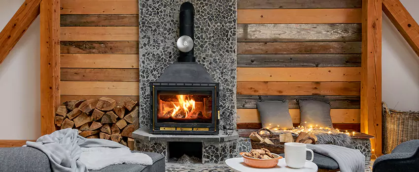 Thelin Hearth Products Direct Vent Gas Stove Fireplace Inspection in Cupertino, California